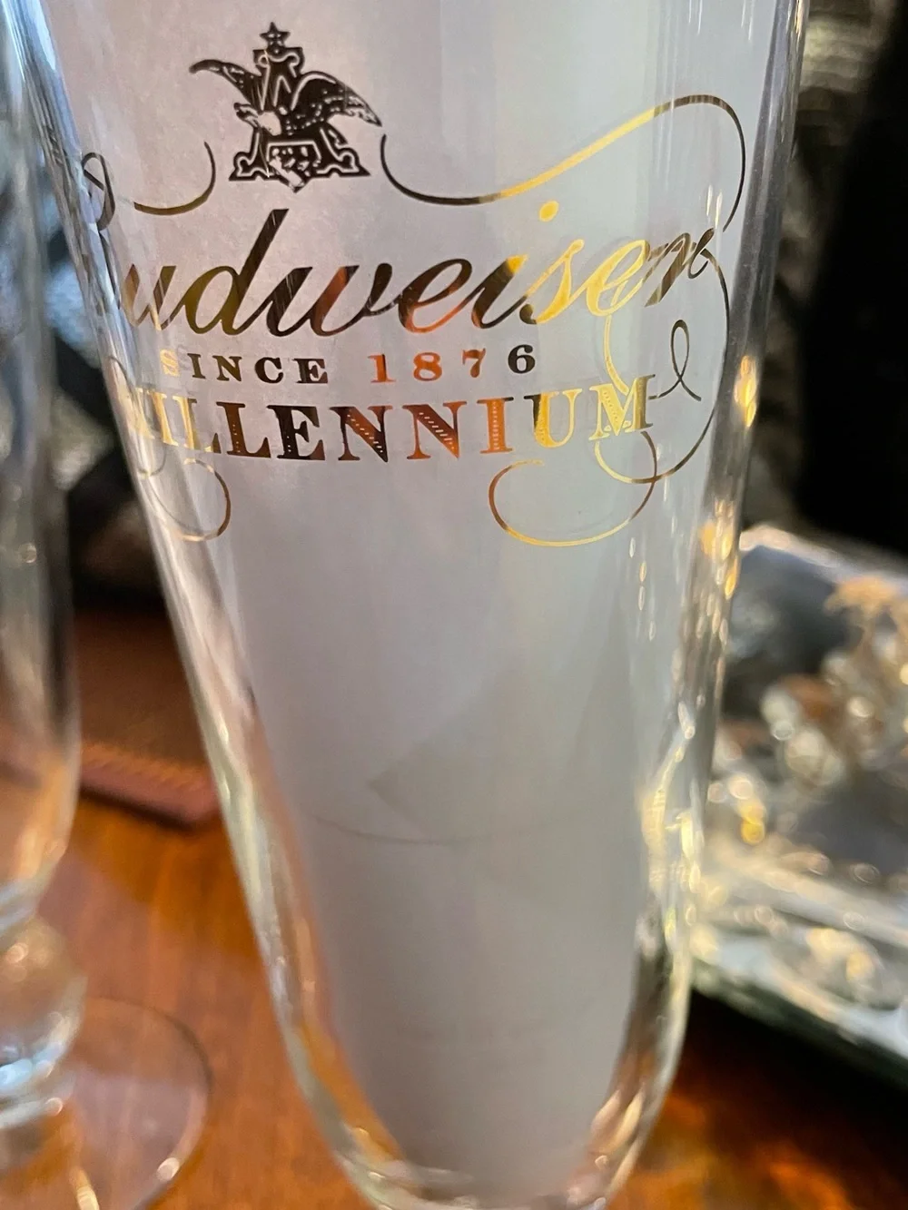 Budweiser four stemmed